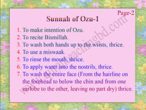 SUNNAH OF OZU