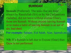 DEFINITION OF SUNNAH